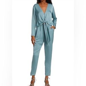 Ramy Brook ‘Alec’ Satin Jumpsuit